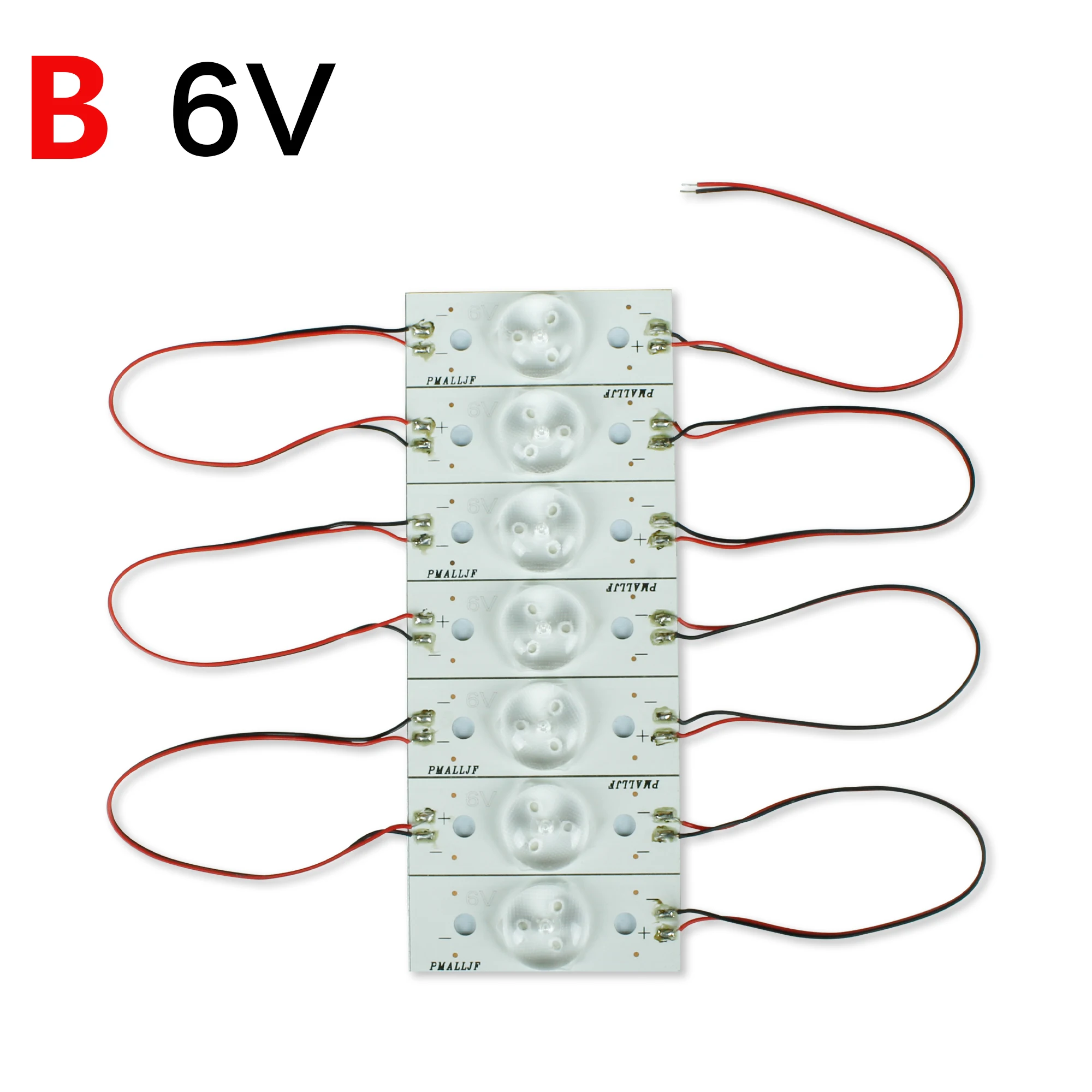 Cuentas de lámpara SMD con lente óptica para reparación de TV LED, accesorio para televisor LCD de 20-175 pulgadas, 3V, 6V, 120, 25 piezas, nuevo