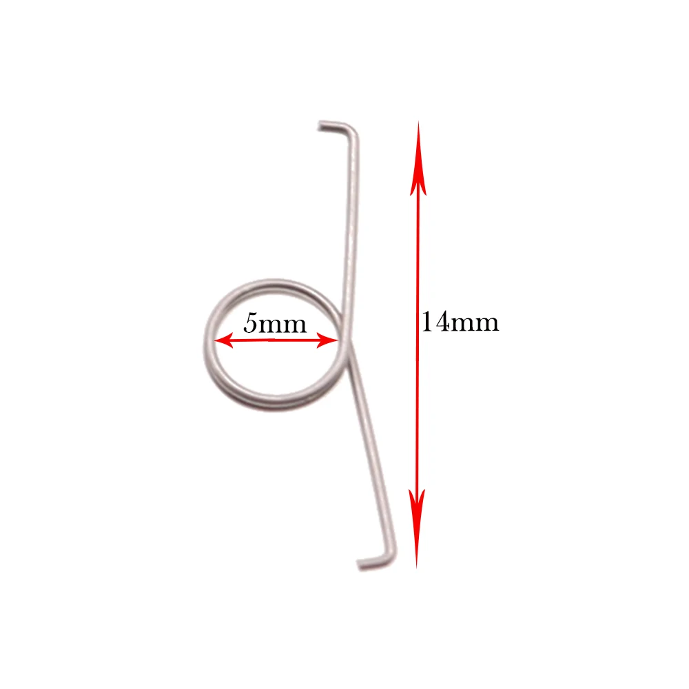 용수철 금속 교체용 트리거 버튼, PS5 DS5 컨트롤러용, R2 L2 트리거 단추, 10 개, 20 개, 50 개, 100 개