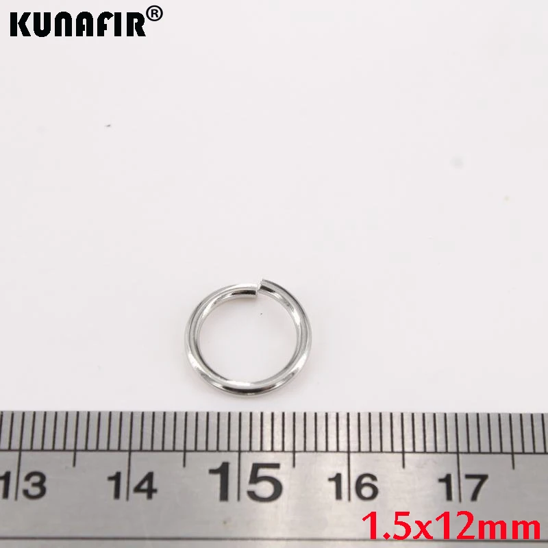 1,4mm-1,5mm Stahl draht edelstahl jump ringe 200 stücke-1000 stücke DIY zubehör halskette ketten teile