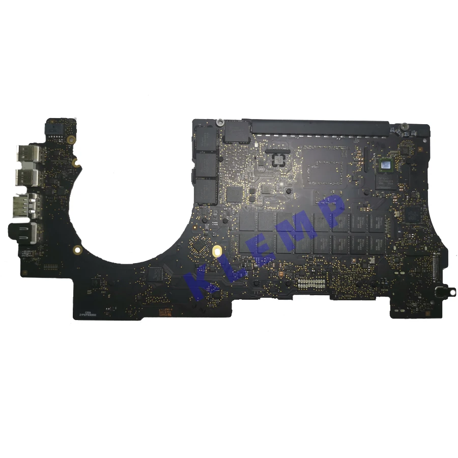 Motherboard A1398 Asli untuk MacBook Pro Retina 15 "A1398 CPU Papan Logika I7/8GB/16GB 2012, 2013, 2014, 2015 Tahun