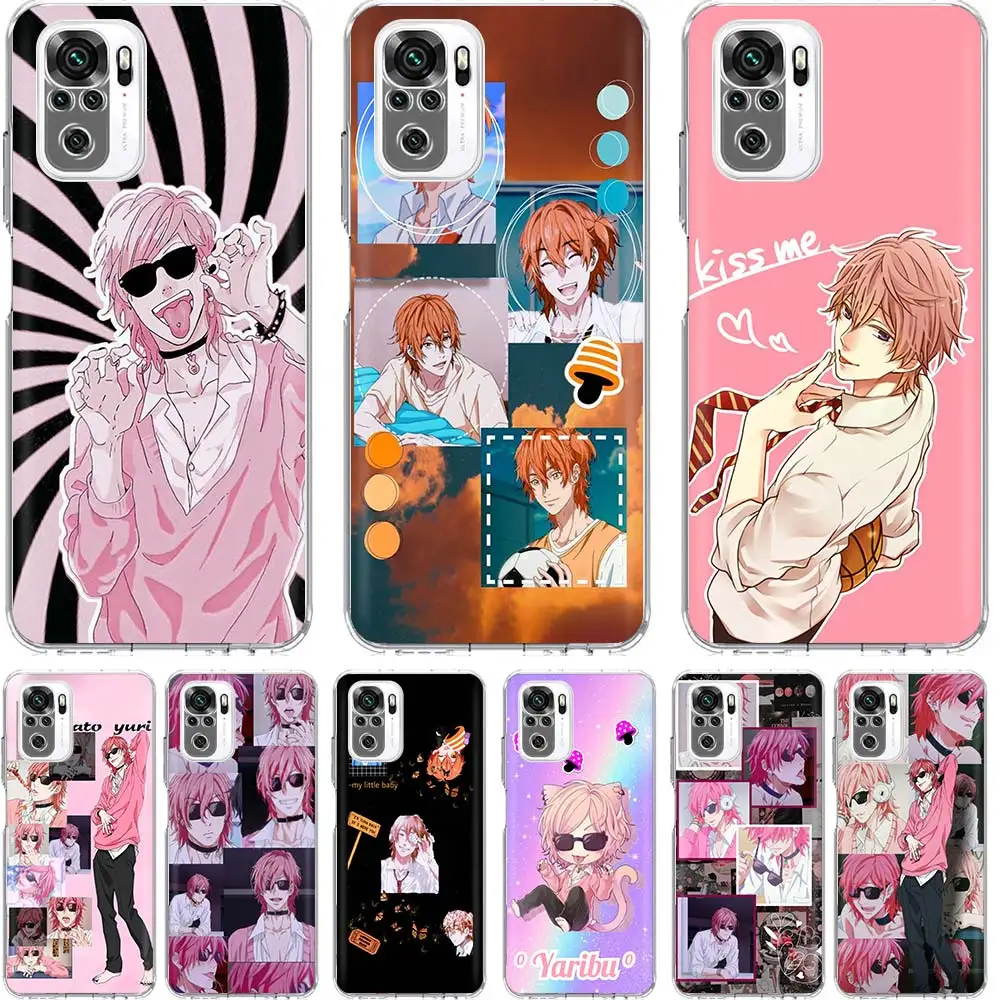 Yarichin Club Anime Capa Phone Case For Xiaomi Redmi Note 13 12 12S 11 11S 10 10S 11E Pro Plus 11T 9 9S 8 8T 7 5 + Cover Fundas 