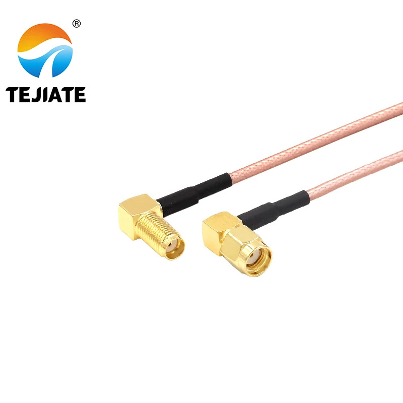 1 pz TEJIATE cavo adattatore SMA in RPSMA SMA-KW converti RPSMA-JW 8-90CM 1M 1.5M 2M lunghezza connettore RG316 filo