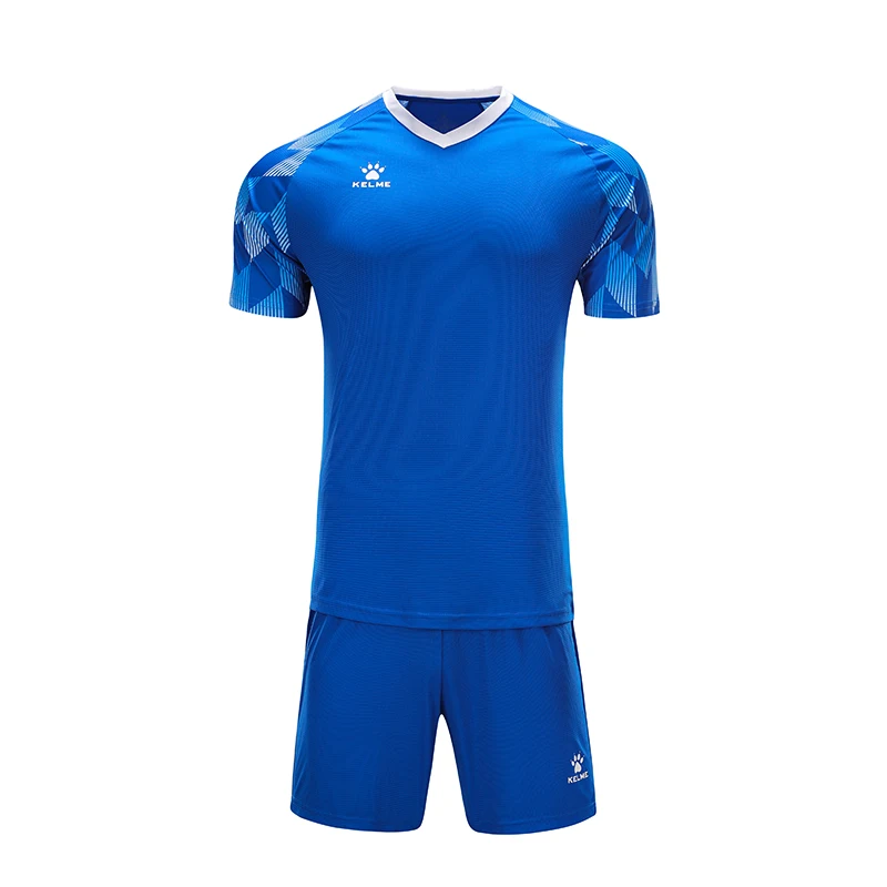 KELME Official Authentic Team Football Uniform Suit 2023 New Custom Game Training Jersey 9251ZB1001