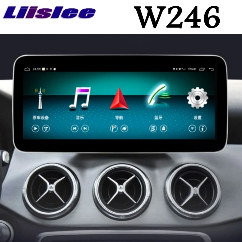 

For Mercedes Benz MB B Class W246 2012~2018 NTG AMG Liislee Car Multimedia Player CarPlay NAVI Radio GPS Android 10 Navigation