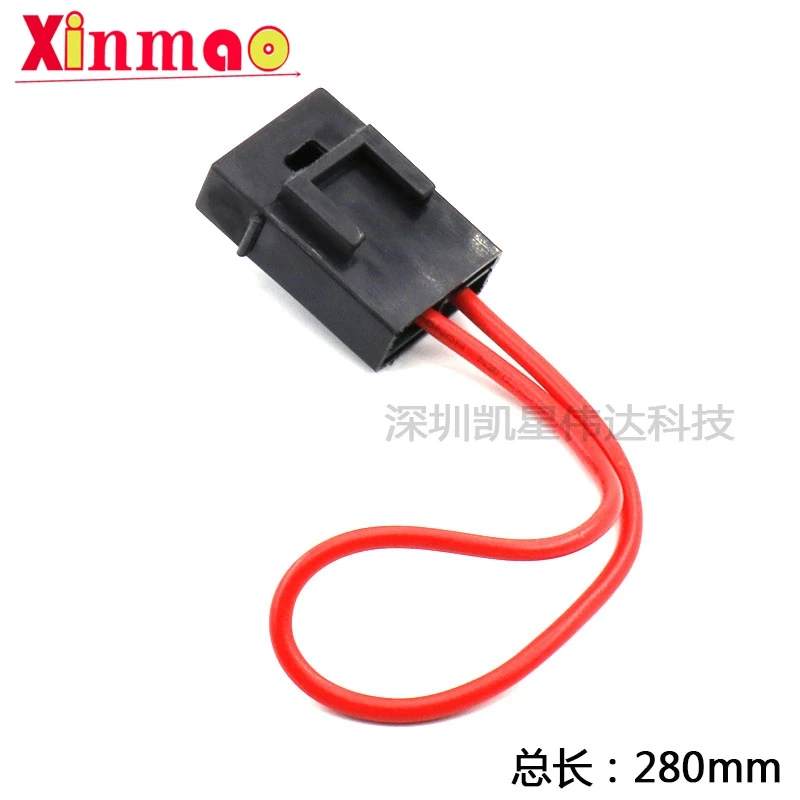 1Pcs 18awg 600V Waterdichte Auto Inline Medium In-Line Zekeringhouder + 1Pcs Zekering Inserts