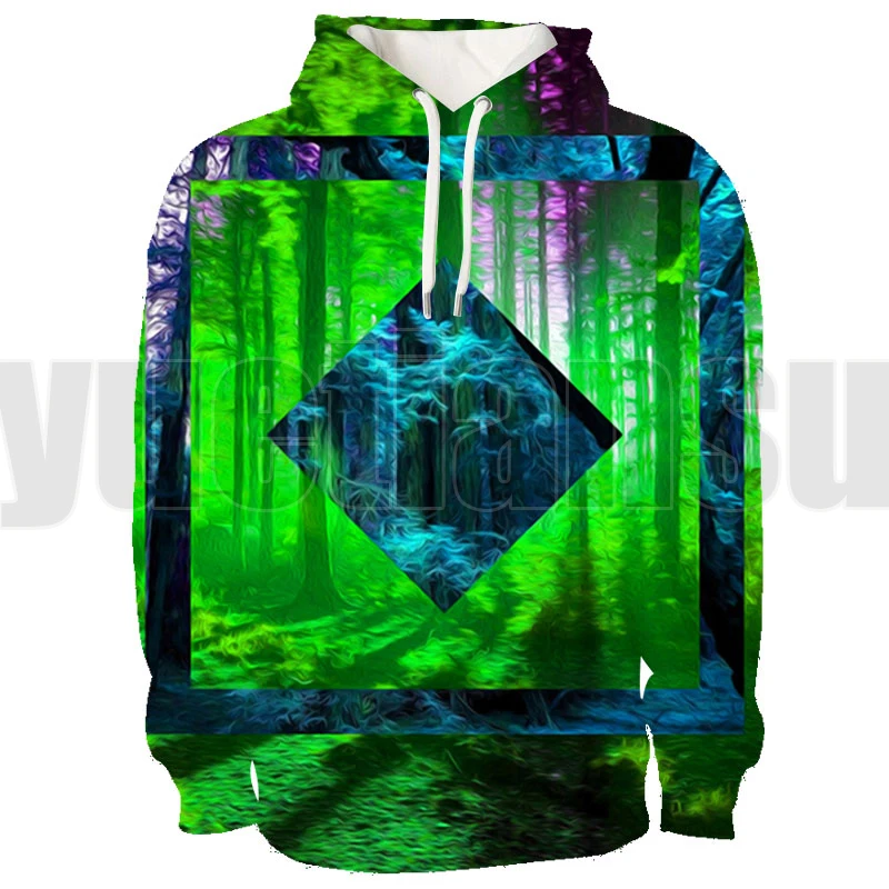 3D Tie Dye Hoodie Children Sweatshirt Long Sleeve Tracksuit Abstract Color Block Casual Tops Harajuku Streetwear Pullovers Cloth