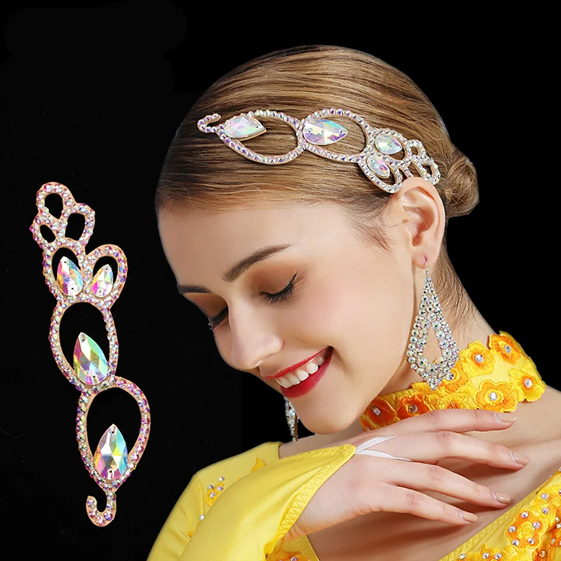 Fashion Headwear Hair Decorate Accessory For Ballroom Dancing For Latin Dancing Accessory