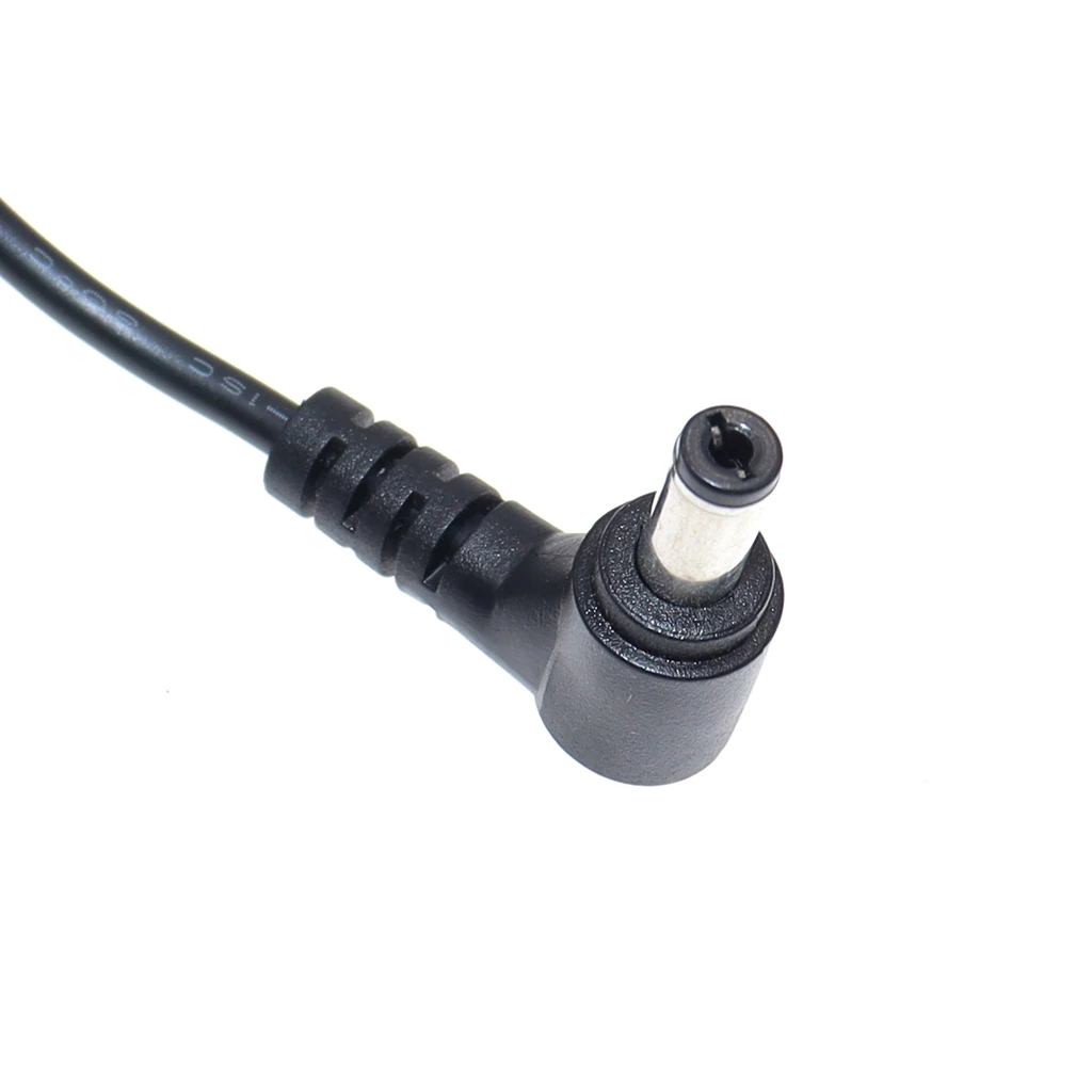 DC Power Plug L-shaped 5.5X2.1mm / 5.5*2.1 male 90 Right Angle Jack with Cord Connector Cable 22AWG