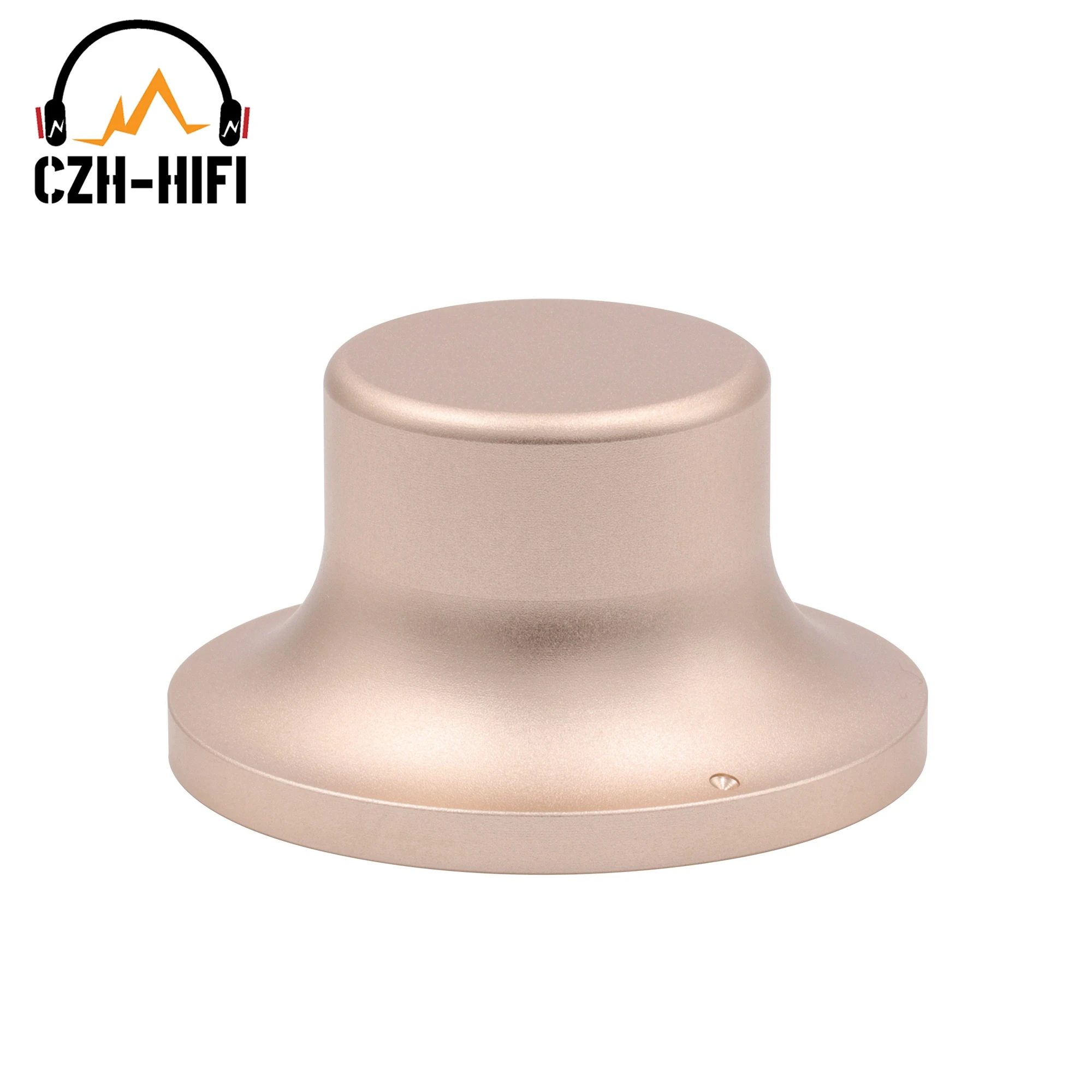 1pc 48x26mm CNC Machined Solid Aluminum Knob Button Cap for Audio Amplifier CD Player DAC Potentiometer Volume Control HIFI DIY