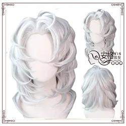 Anime Demon Slayer Kimetsu No Yaiba Spider Ghost Ayaki Rui Cosplay Silver White Synthetic Hair Anime Demon Slayer Props