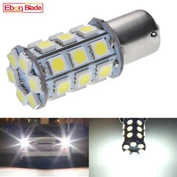 1Pcs 6V 6 Volt 1156 BA15S LED Bulb 27 SMD 5050 P21W Backup Reverse Lamp DRL Turn Signal Light For Classic Car Motorbike 6000K