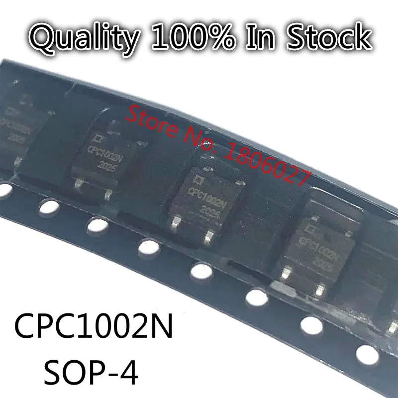 10 Buah/Lot CPC1002N 1002N SOP-4 Optocoupler Solid State Relay Optocoupler
