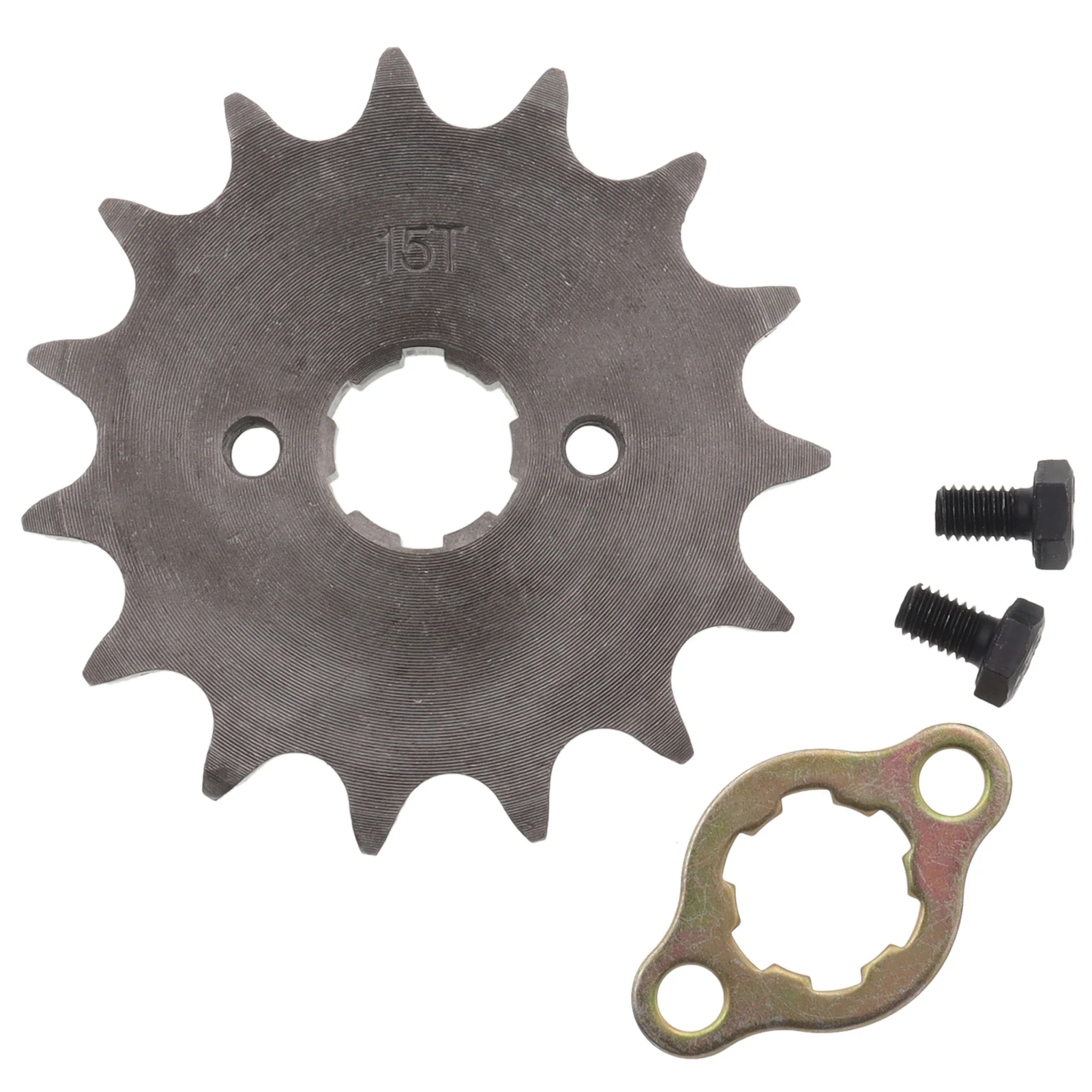 Front Engine 530# 20mm 10T 11T 12T 13T 14T 15T Teeth Chain Sprocket With Retainer Plate Locker for Motorcycle Dirt Bike ATV