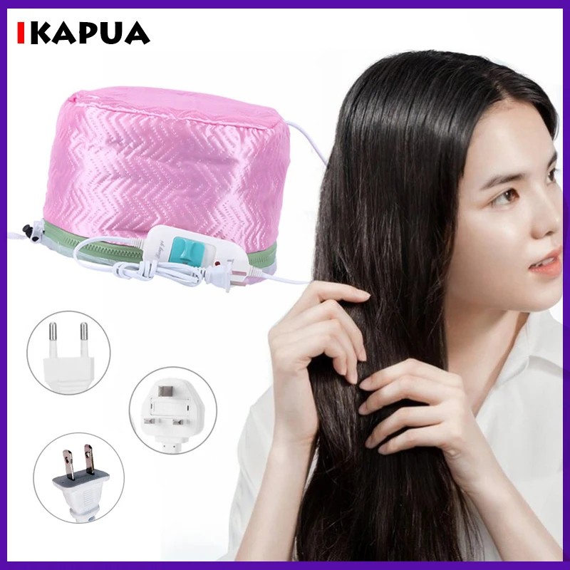 

Adjustable Heating Hair Cap Steamer Nourishing Thermal Treatment Baking Oil Cap Hair Mask Spa Home Salon Hair Care Styling Tool