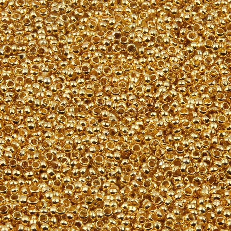 2-3mm 500pcs Gold Color/Silver Color Ball Crimp End Beads Stopper Spacer Metal Beads For Diy Jewelry Making Findings Accessories