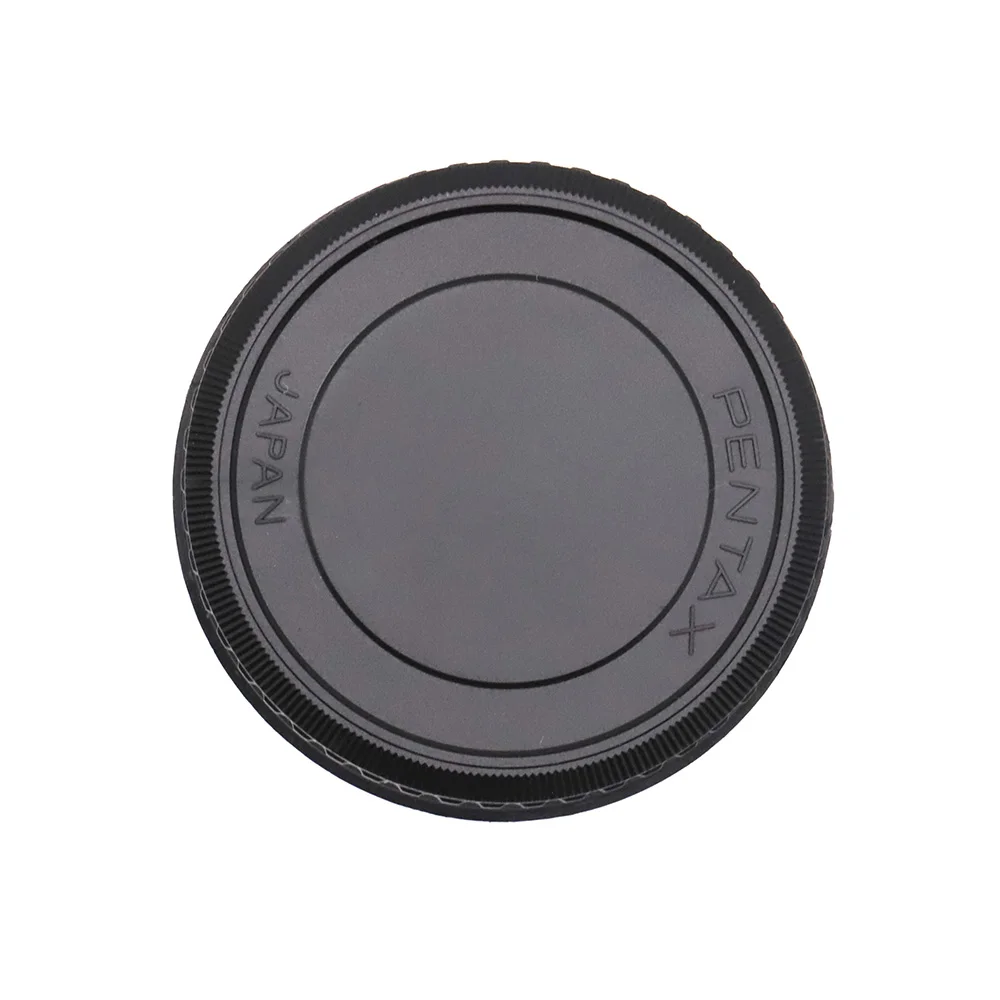 غطاء تغليف العدسات الخلفية البلاستيكية لبينتاكس 645 PK645 P645 أسود
