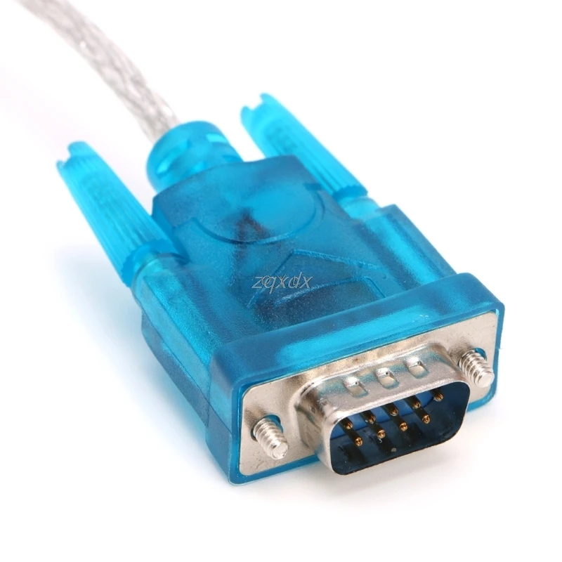 USB To RS232 RS-232(DB9) Standard Serial Cable Converter Adapter For PC Z09 Drop ship