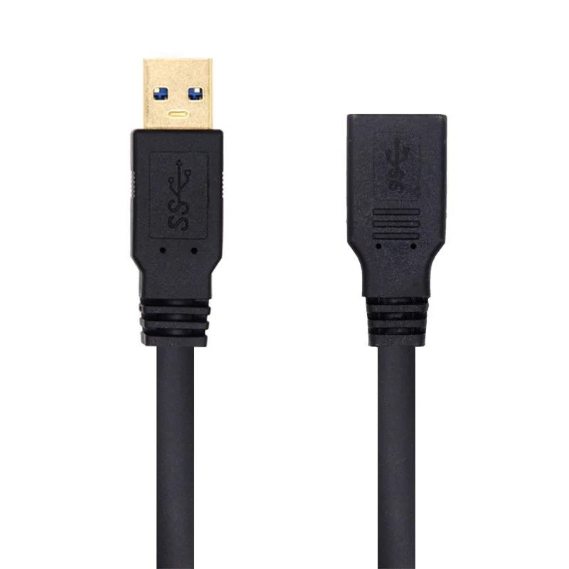 USB تمديد وصلة كابل سوبر سرعة USB 3.0 كابل ذكر إلى أنثى مزامنة البيانات USB موسع تمديد كابل 1 متر 2 متر 3 متر كابل الكمبيوتر