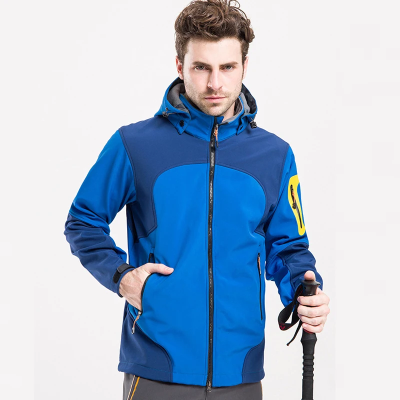 

Be A Wolf Hot Mens Hiking Jackets Camping Softshell Outdoor Jacket Men Windbreaker Water Resistant Coat Winter Autumn Sport coat
