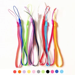 5pcs Hand Wrist Strap Lanyard for Keys ID Card Gym Mobile Phone Straps USB Badge Holder DIY Hang Rope Lariat Lanyards Webbing