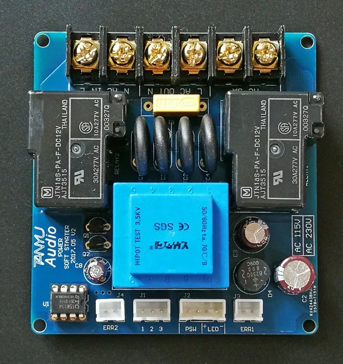 The Latest  upgraded high-power amplifier, power supply soft-start protection board with remote switch function