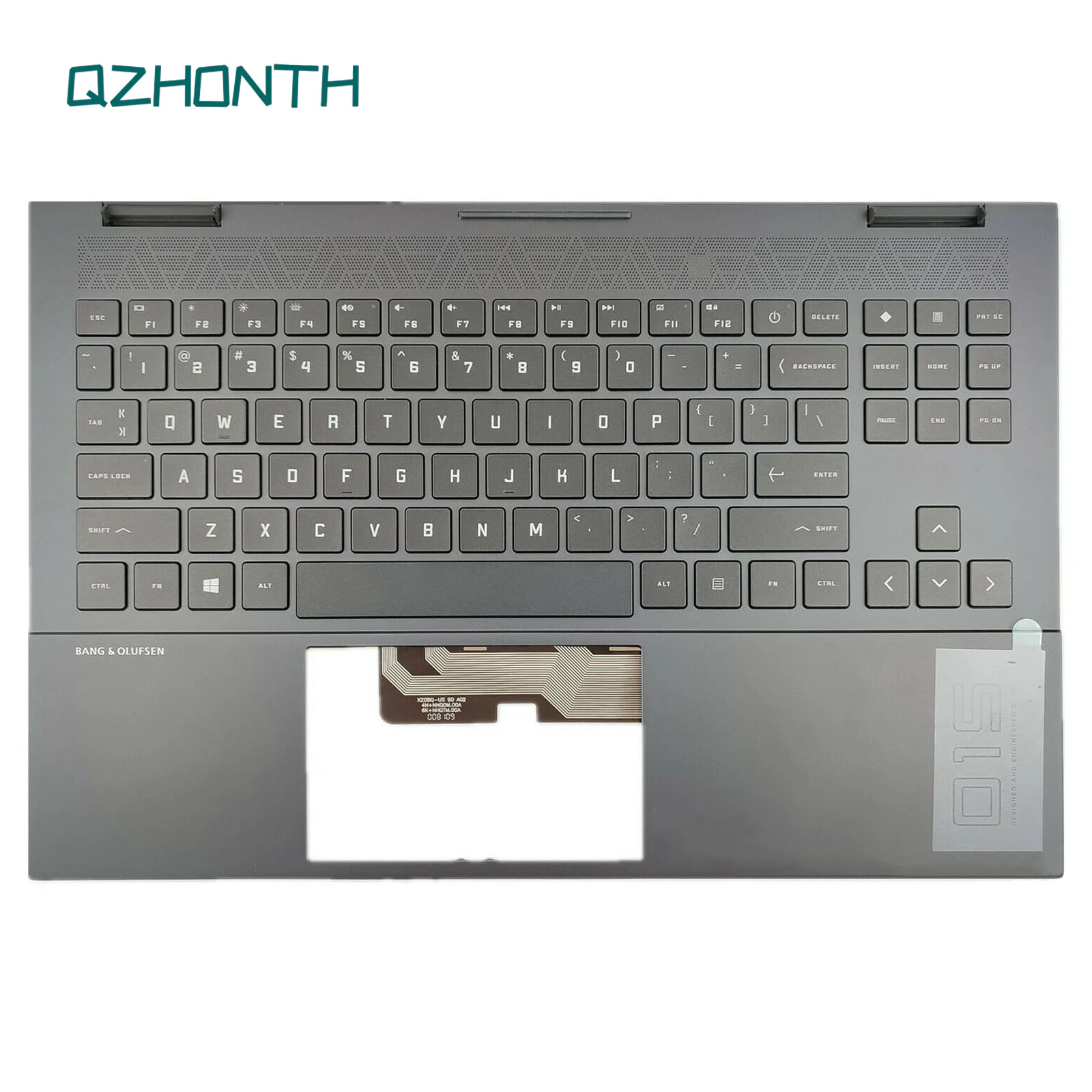 

New For HP Omen 15-EN 15-EK 15-EN0013DX Palmrest Upper Case with RGB Backlit Keyboard M00667-001