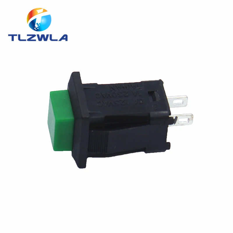 10PCS DS-429 NO Reset Switch Square Momentary Switch NC DS-431 3A/125VAC Self-locking Push Button Switch
