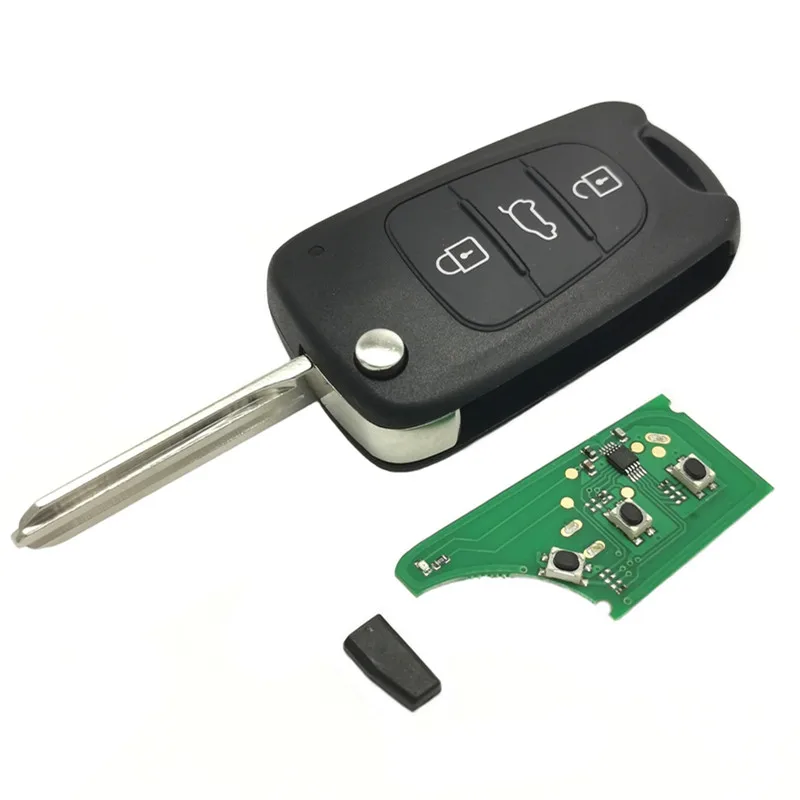 Car Remote Key 434Mhz ID46 Universal Smart Key For Hyundai i30 ix35 KIA Rio 3 Picanto Ceed Cerato Sportage K2 K3 K5