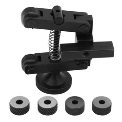 Knurling Knurler Tool Holder Linear Knurl Tool Lathe Adjustable Shank with Wheels Lathe Tools