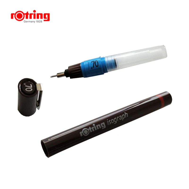 Rotring Isograph pens 0.1mm-1.0mm  refilled ink porous-point  drawing pen   1piece