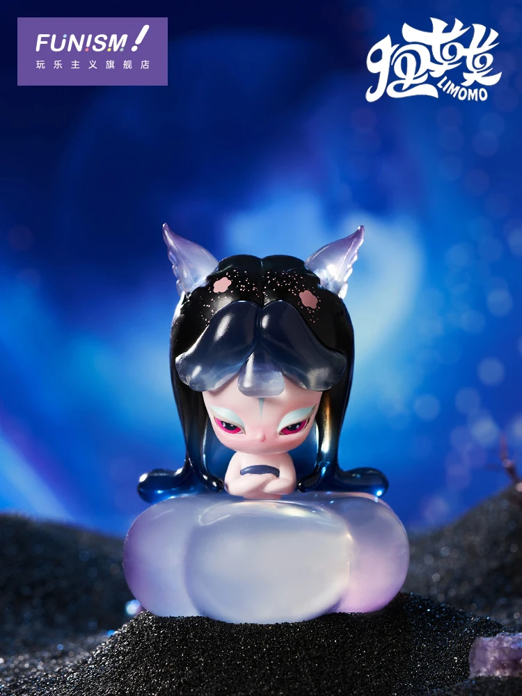 

Fox Demon LIMOMO Fairy Blind Box Toy Figurine Caja Sorpresa Mystery Box Surprise Cute Kawaii Model Guess Bag Girl Birthday Gift