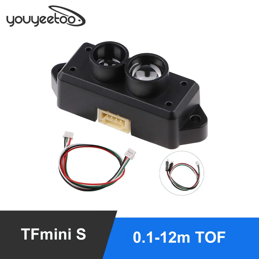 

Benewake TFmini-S Lidar Range Finder Sensor Module TOF Single Point Micro Ranging UART & IIC 0.1-12m (Upgrade Version of TFmini)