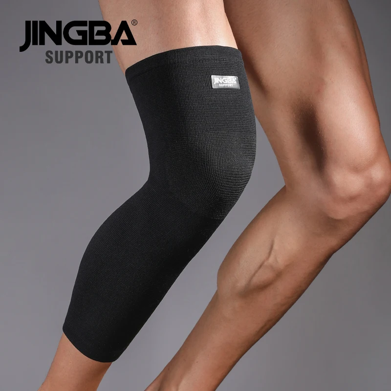 JINGBA SUPPORT 1PCS knee protector+wristband Support+ankle support+wrist boxing hand wraps +Elbow support +basketball knee pad