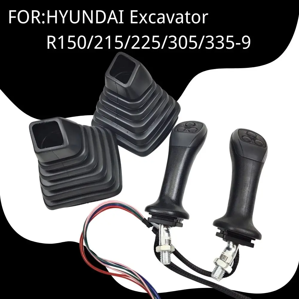 

For HYUNDAI Excavator R150/215/225/305/335-9 Eaton Control Joystick Handle Accessories Dustproof Cover Boot Spare Parts