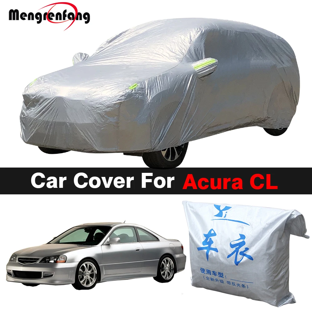 

Full Car Cover Auto Outdoor Sun Anti-UV Rain Fog Snow Dustproof Protection Cover For Acura CL Coupe