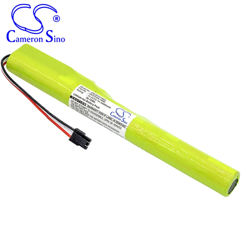 CameronSino Pin Cho Intermec CV41 VM1376 Phù Hợp Với Honeywell 160000-0000 163176-0001 OVT31OL1R00 Máy Quét Mã Vạch Pin 3400MAh
