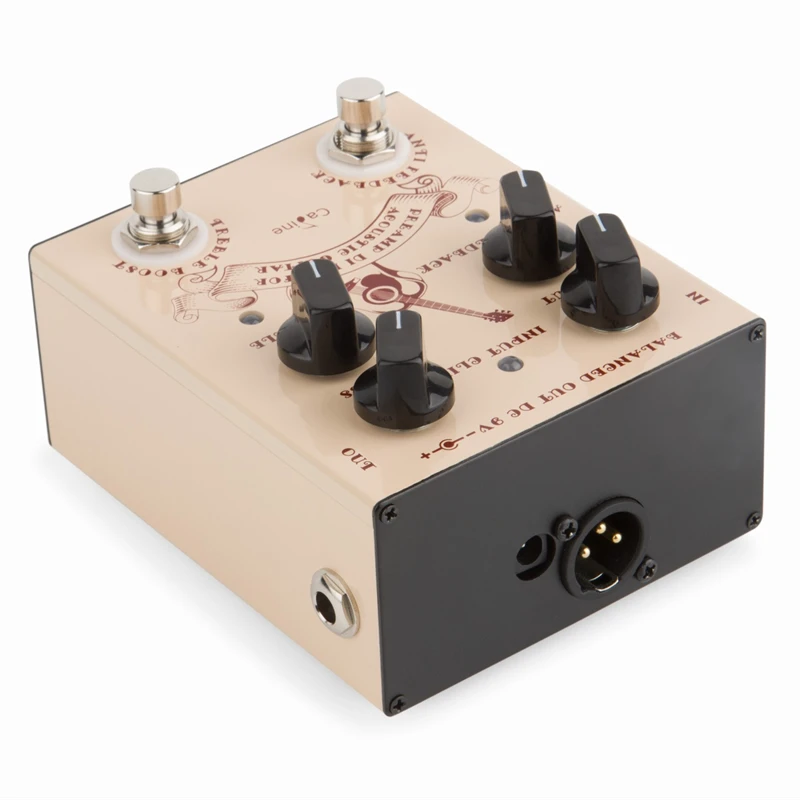 Caline CP-40 Acoustic Guitar Effect Pedal DI Box Cabinet Simulator Pedal Preamp Acoustic Guitar Parts & Accessories