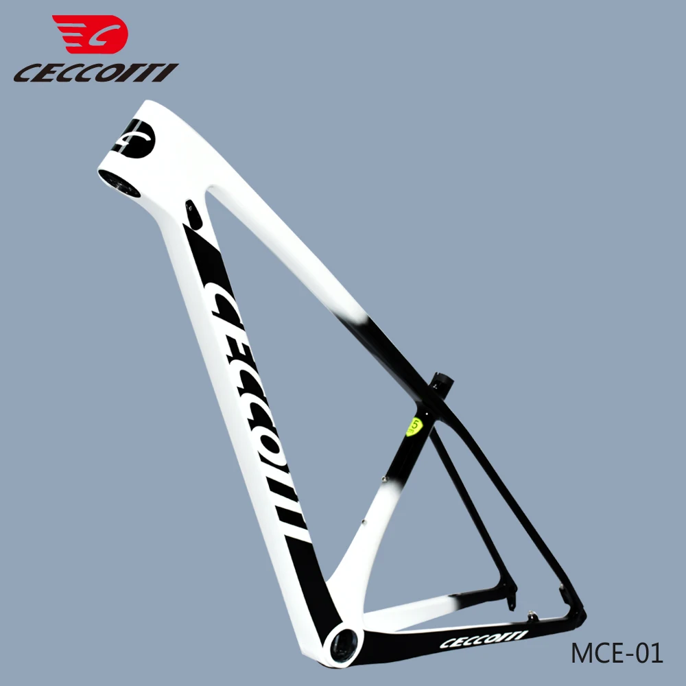 2024 Carbon Mountain Bikes Frame 29er CECCOTTI Chinese Carbon MTB Bicycle Frame T1000 Carbon Fibre Bike Frame Carbon Frame