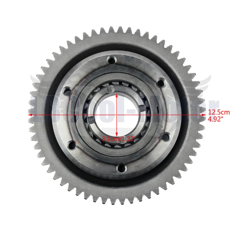 Starter Clutch GEAR For Honda NX250 AX-1 1988-1993 1989 1990 1991 1992 NX250 1990/1993 NX250 A 1988-1990 1989