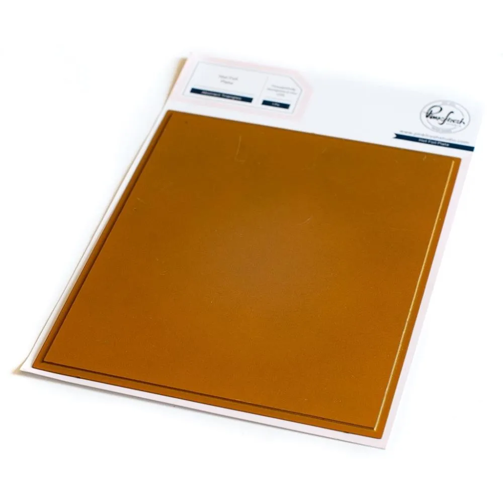 2021 New Hot-selling Studio Entity Bronzing Board Diary Decorative Embossing Hot Foil  Diy Handmade Greeting Card Production