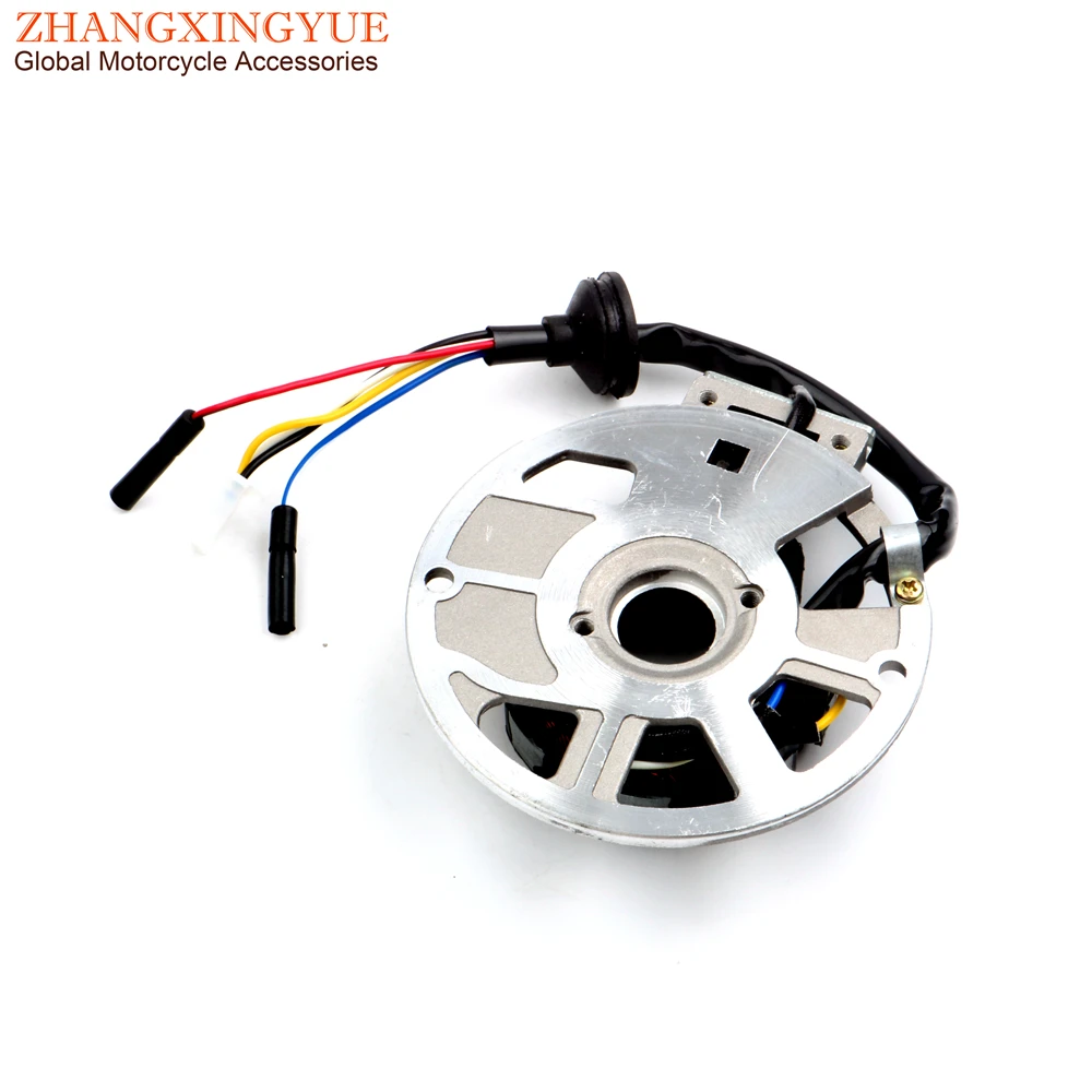 7 coil 6 wire Scooter Coil Magneto Stator for Keeway Hacker Hurricane 50 Matrix SP Pixel RY6 RY8 Swan 50cc 2009 2-stroke