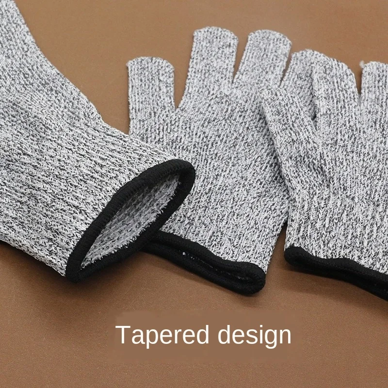 S/M/XS เกรด5 Anti-Scratch Non-Slip Anti Cut Proof ถุงมือ Slaughter ไม้ครัวสวนตกปลาตัดถุงมือทน