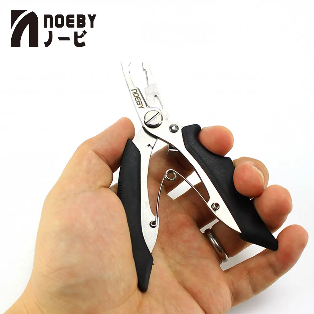 

NOEBY Fishing Tools Multifunctional Plier Stainless Steel Control Grip Gripper Lure Hook Fishing Tackle