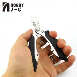 NOEBY Fishing Tools Multifunctional Plier Stainless Steel Control Grip Gripper Lure  Hook Fishing Tackle