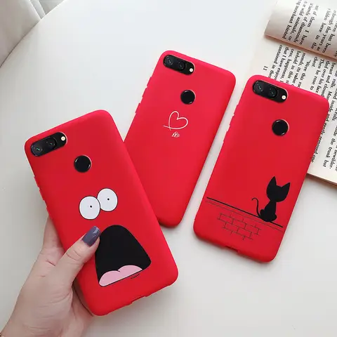 Pour Xiaomi Mi 8 Lite étuis Xiomi Mi 8 Lite couverture Silicone dessin animé téléphone doux Ultra mince mat étui pour Xiaomi Mi 8 mi8 Lite étui