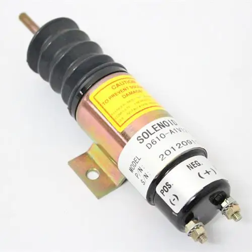 24 Volt Dual Coil Pull Stop Solenoid D610-A1V24 Fit for Trombetta