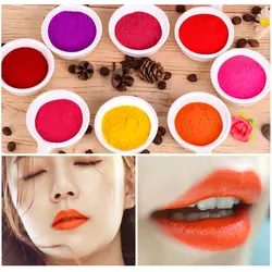 1g Russian Red Color Long Lasting Lip Gloss Pigment Powder  Lipstick Lip Glaze Pigment Powder for DIY Lipgloss Making Kit Makeup