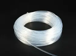 5mm(Dia.) PMMA Side Glow Fiber Optic Plastic Cable Car Home DIY LED Lighting Hanging lamp curtain star ceiling decor-Multicolor