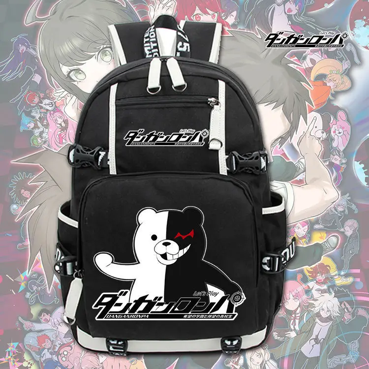 

HotAnime Danganronpa Trigger Happy Havoc рюкзак, сумки для путешествий