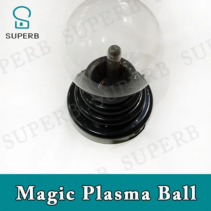 Imagem -03 - Bola de Plasma Mágico de Escape Adereços para Jogos de Escape Enigma Misterioso para Sala de Câmara Touch Ball